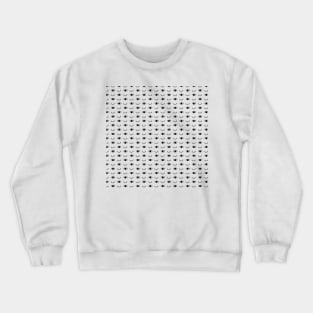 Wink or sleepy eyes and eyelashes Crewneck Sweatshirt